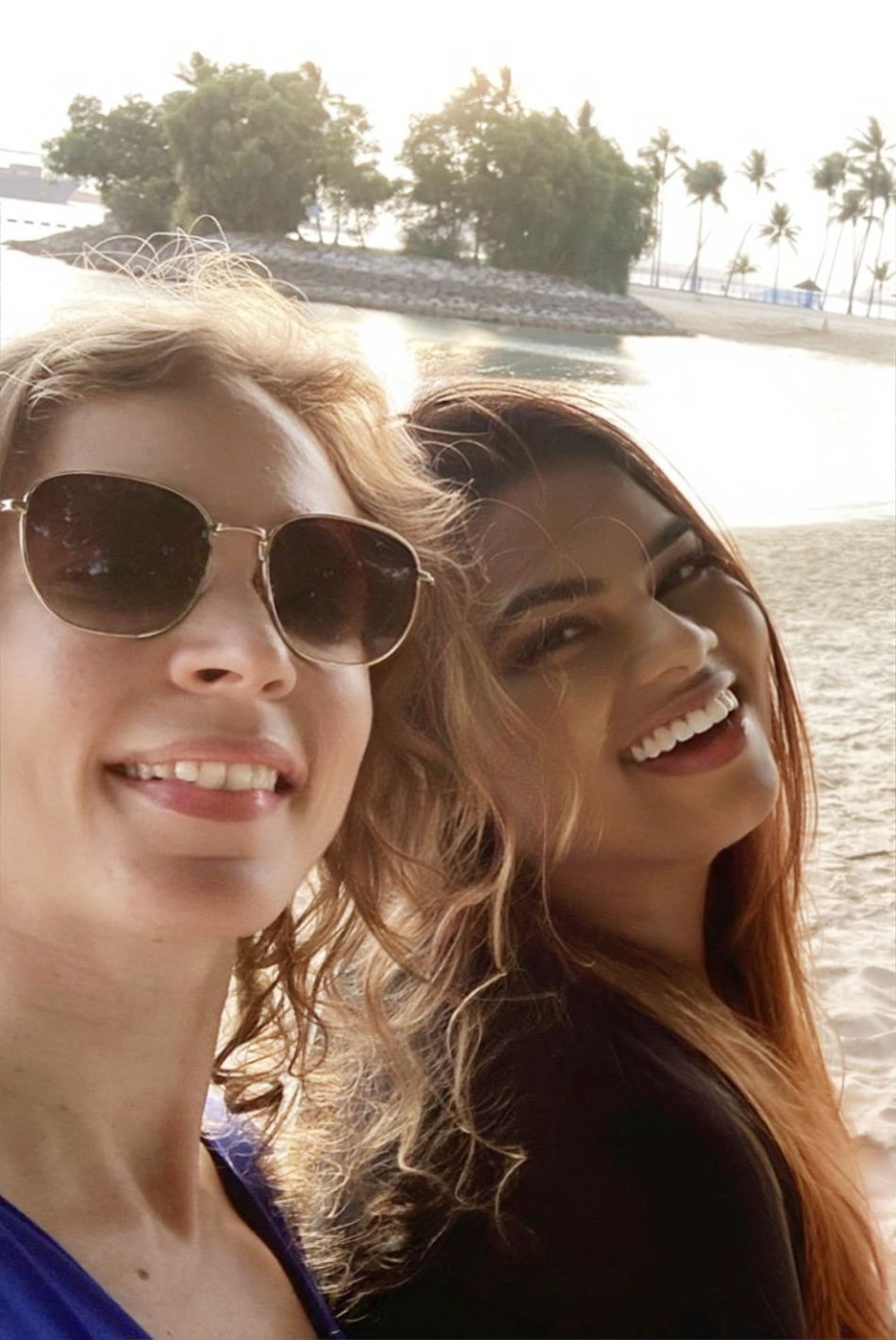 Celine and Sagarika, co-founders of The Date Alchemy